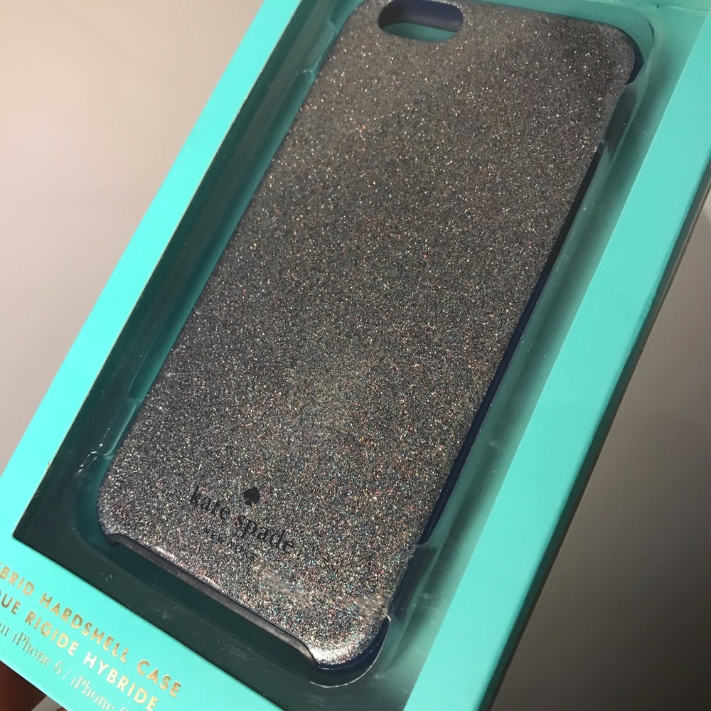 Kate Spade iPhone 6/6s glitter phone case